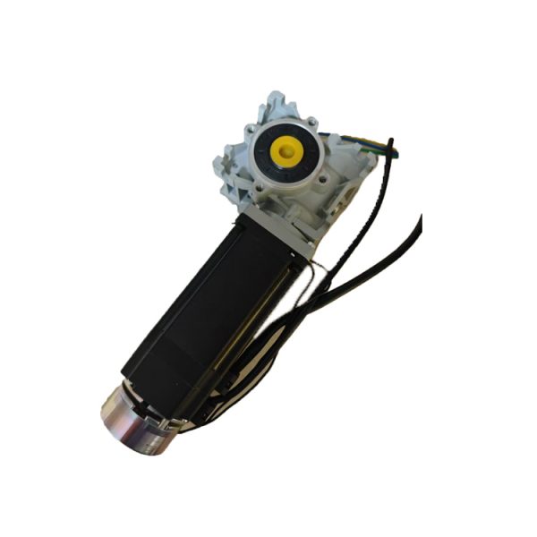 60mm 24V 48V 400W brushless dc motor with worm reducer and electronic brake